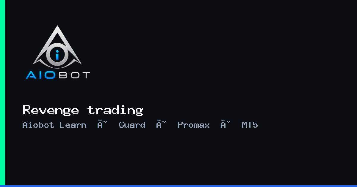 Revenge trading versus a daily trade-count cap on MetaTrader 5